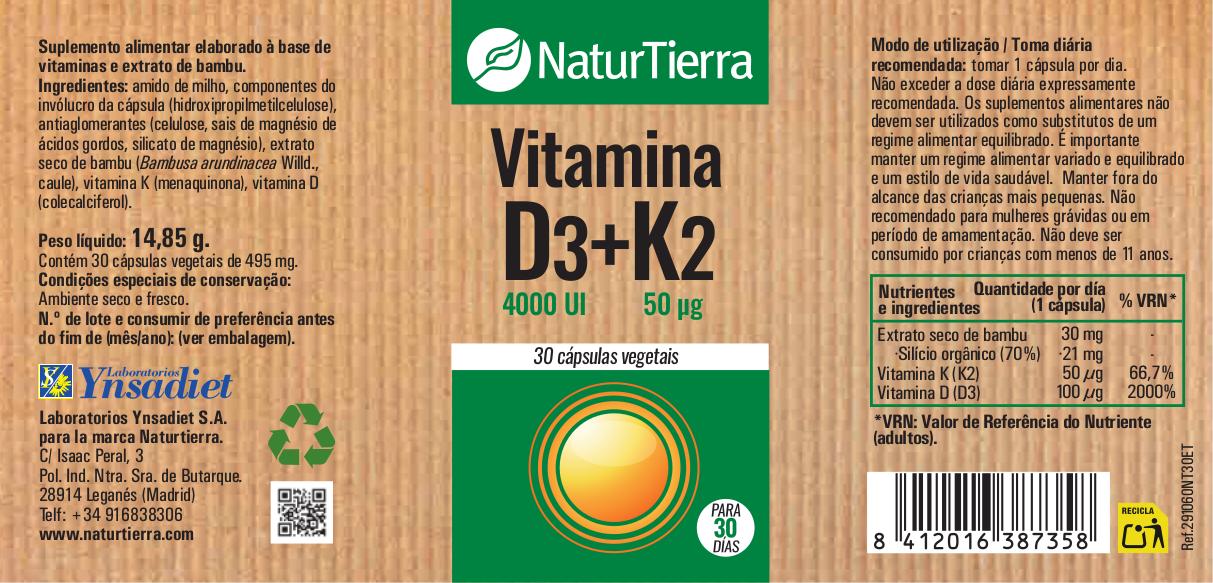 Vitamina D3+K2