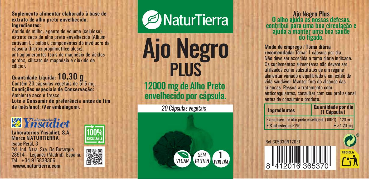 Ajo negro Plus