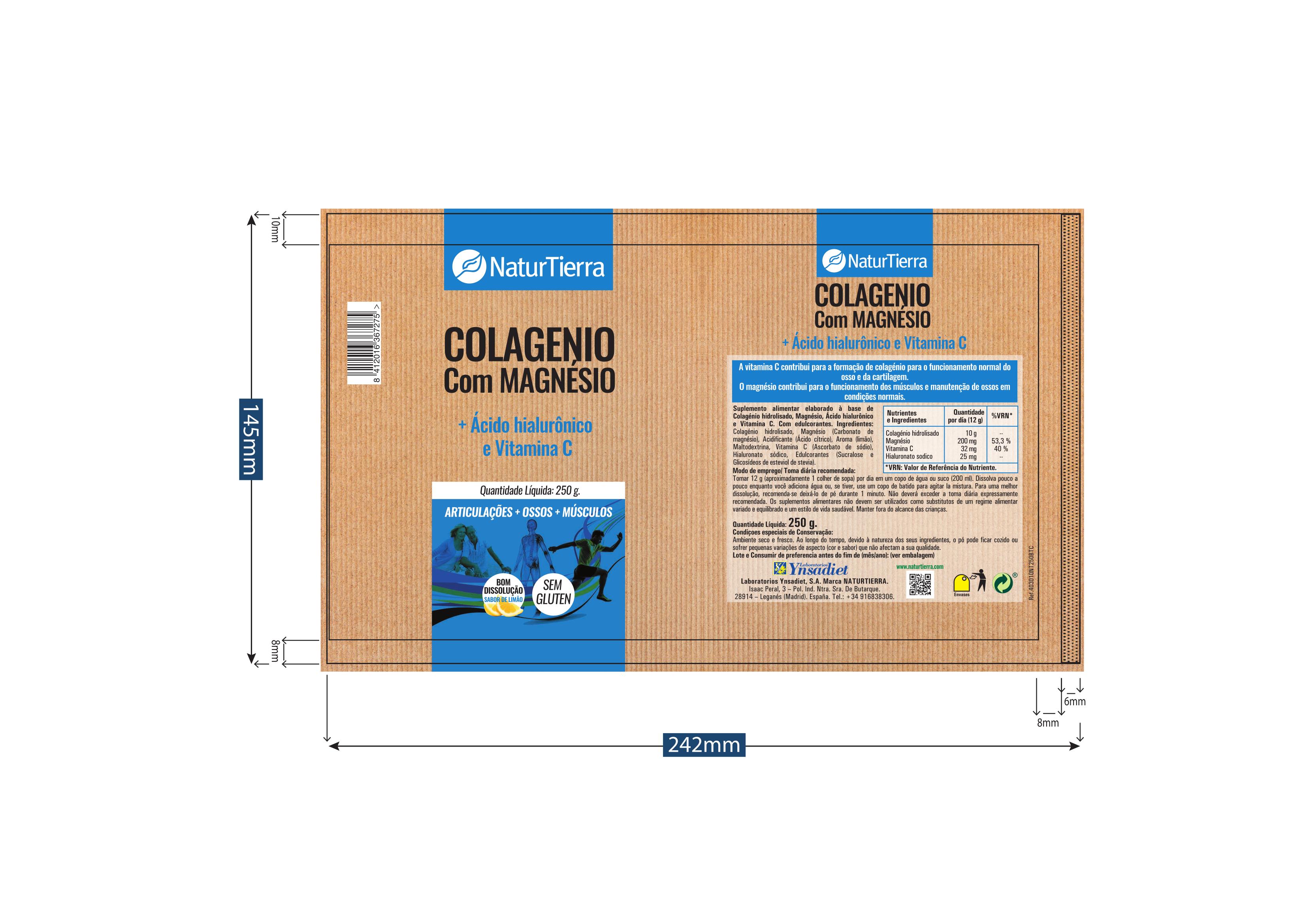 Colágeno con magnesio
