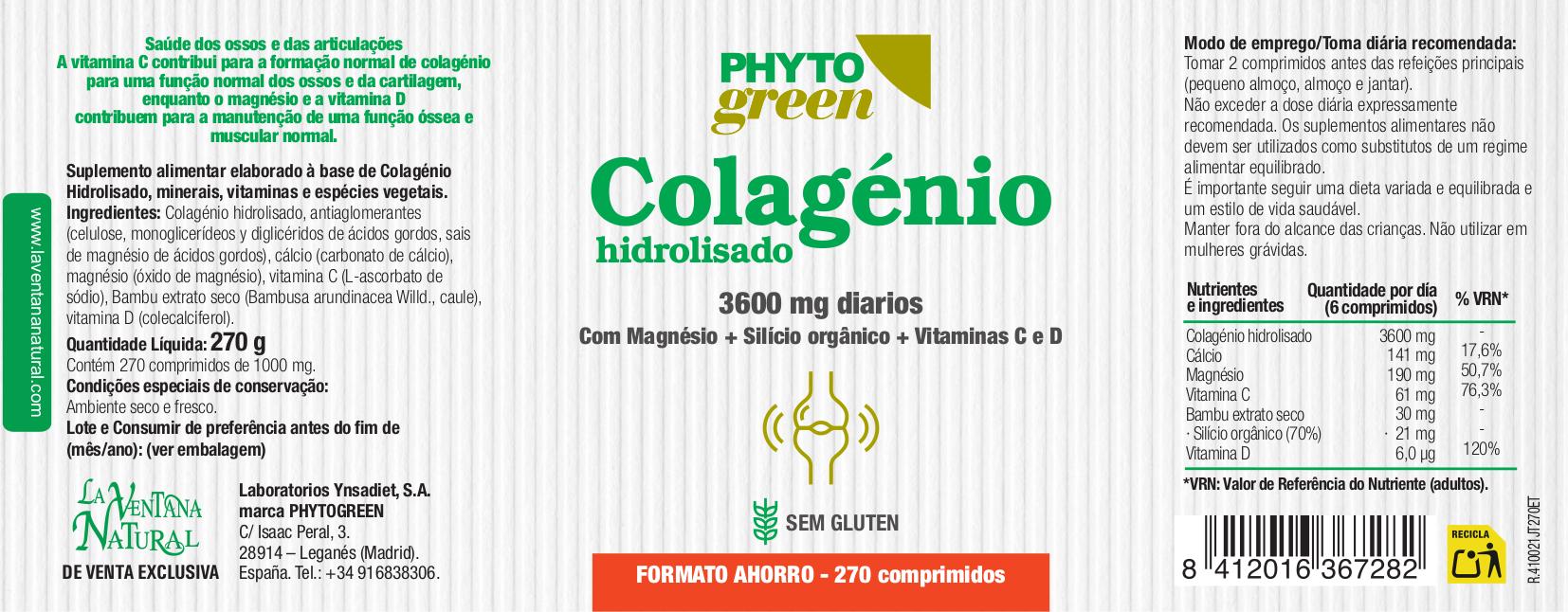 Colagénio hidrolisado