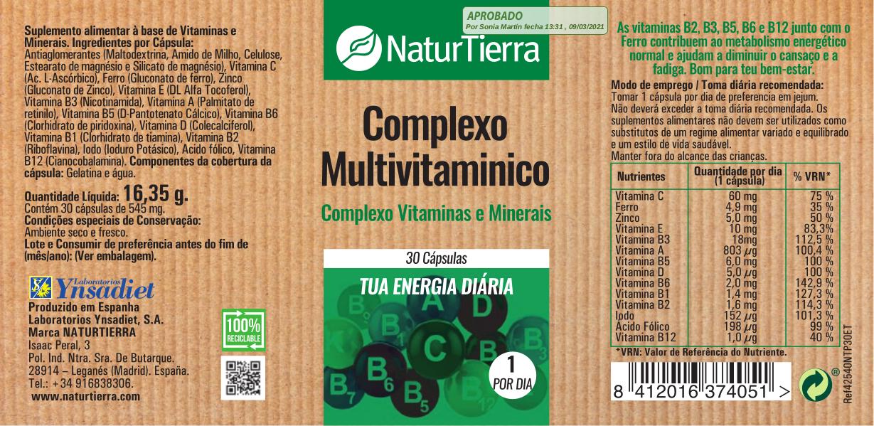 Complejo Multivitamínico.