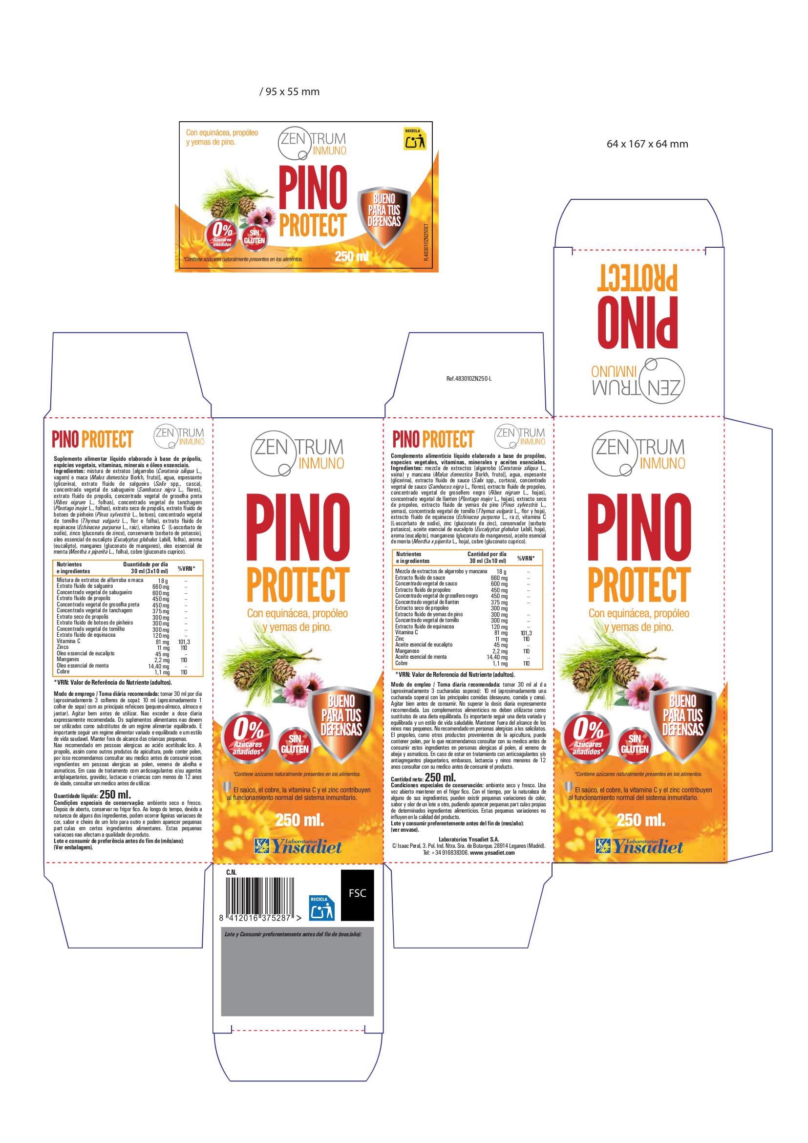 Pino de proteção