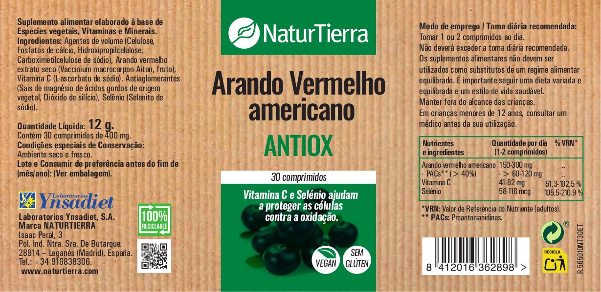 Arándano Rojo americano