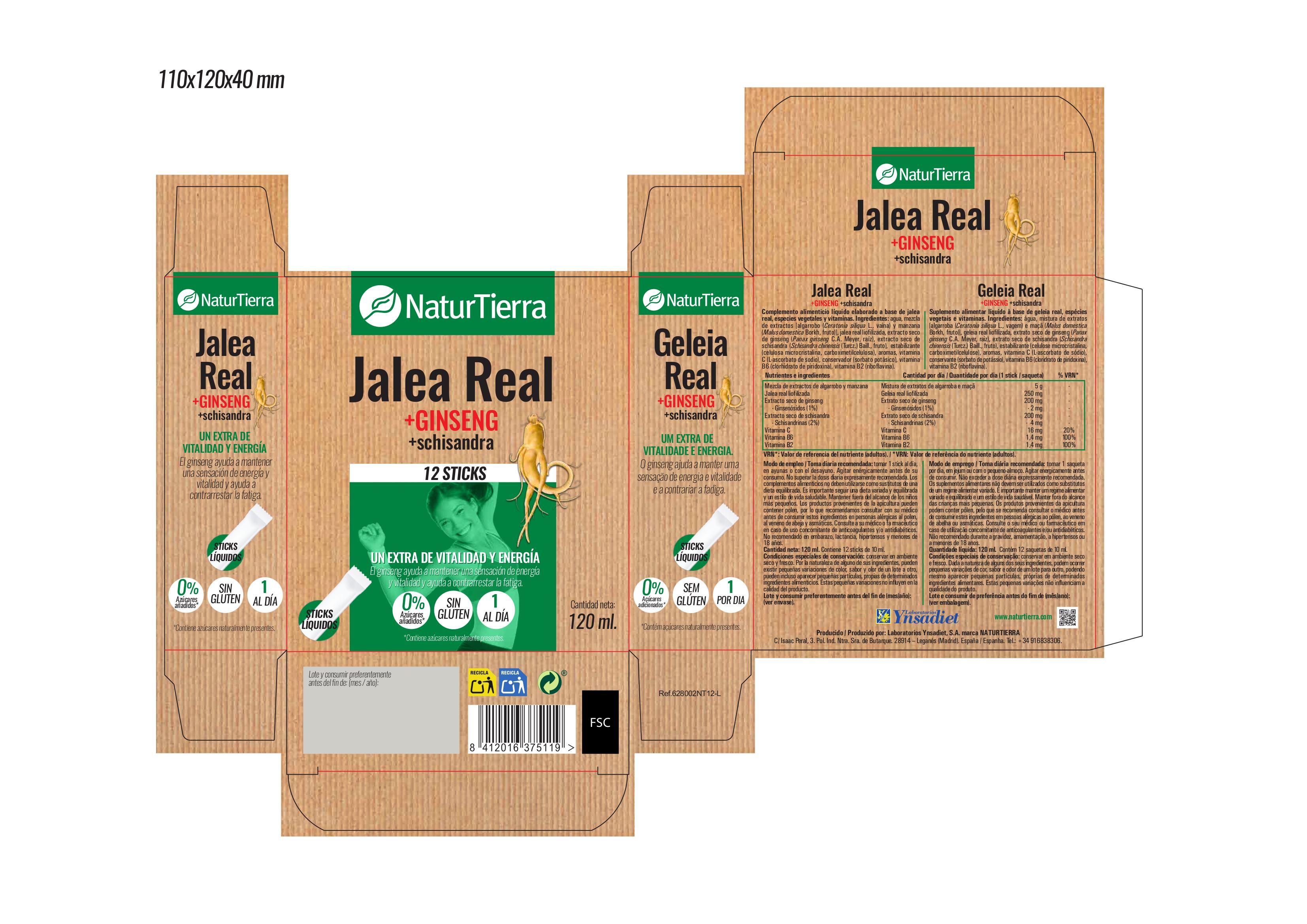 Jalea real + ginseng