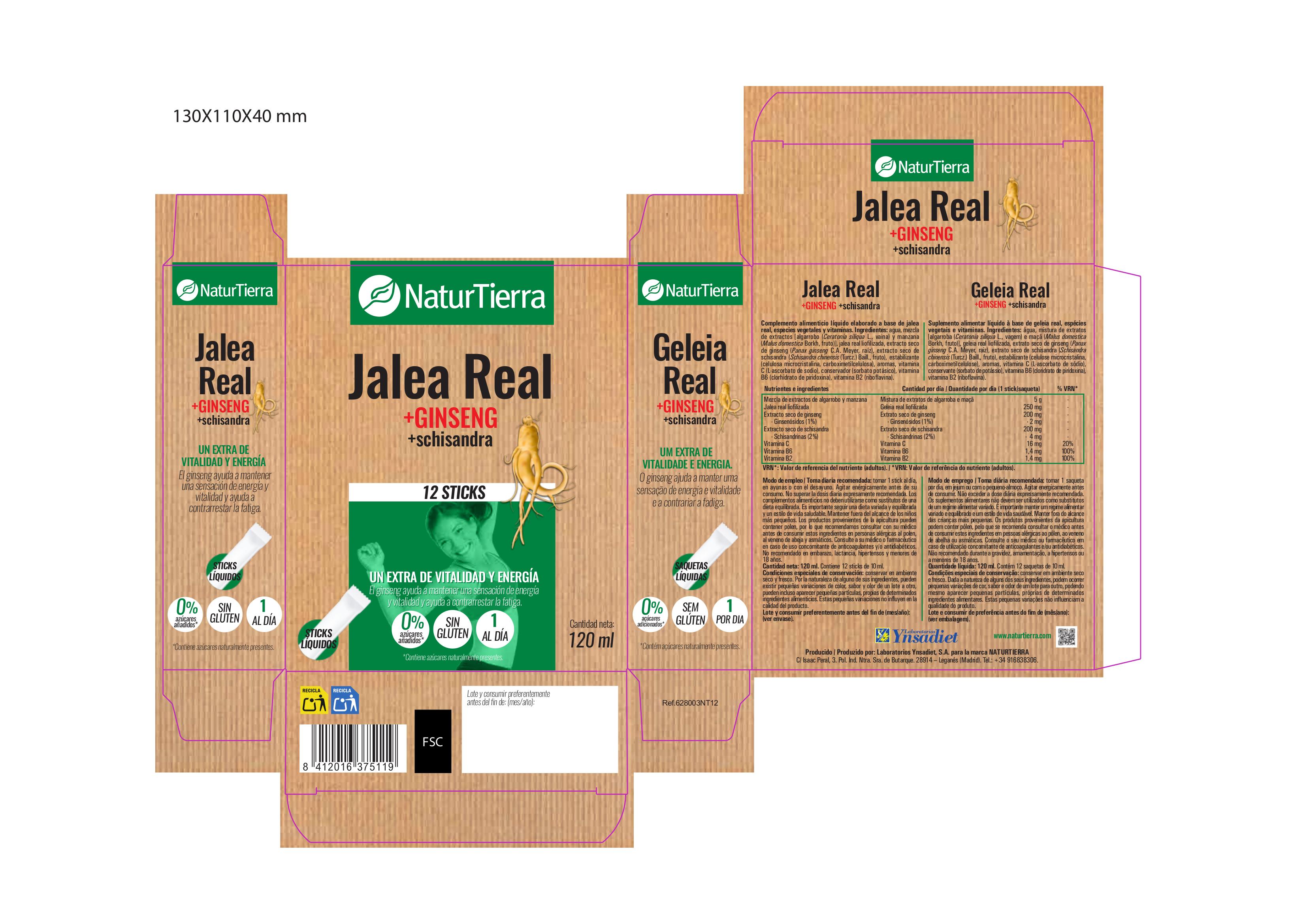 Jalea real + ginseng