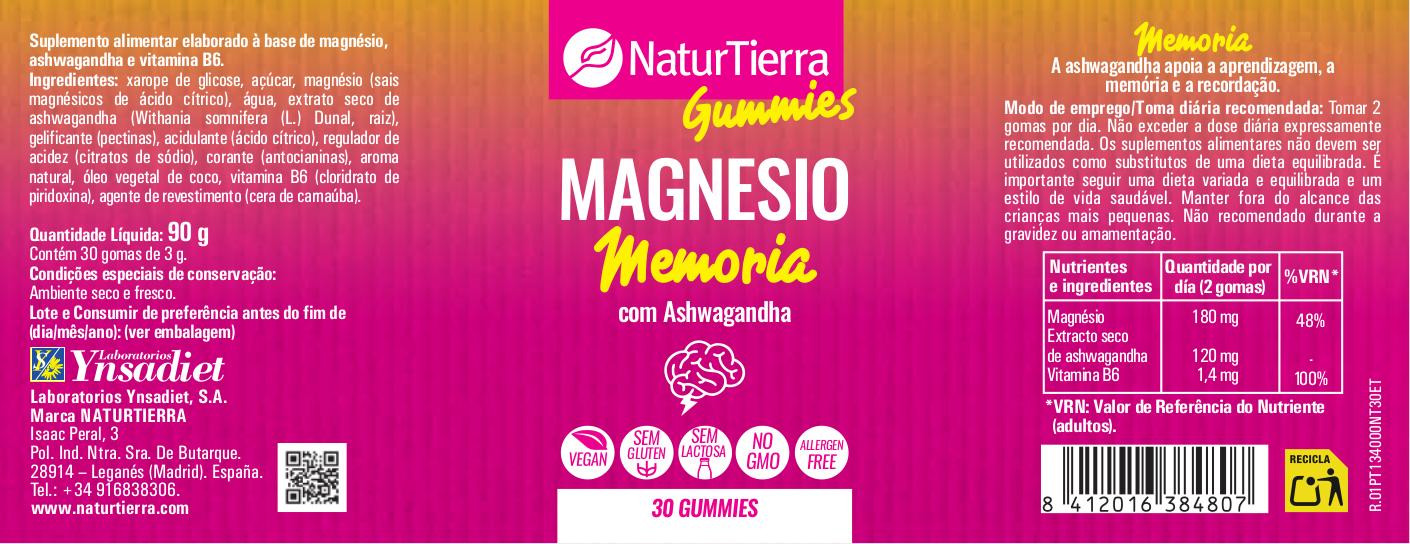 Magnésio Memoria