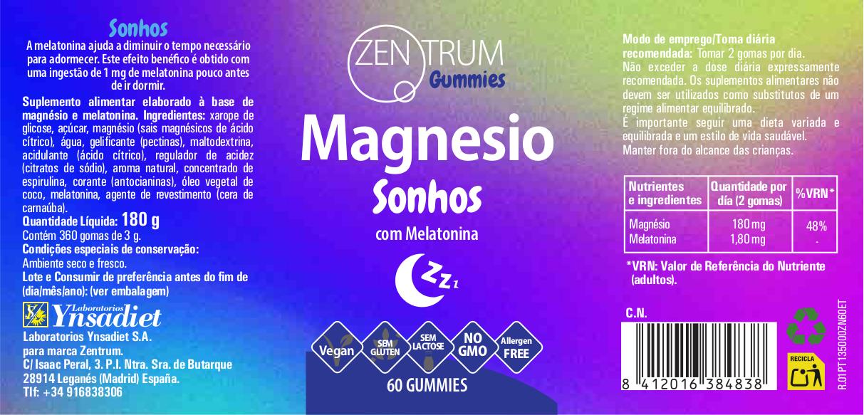 Magnesio Sonhos.